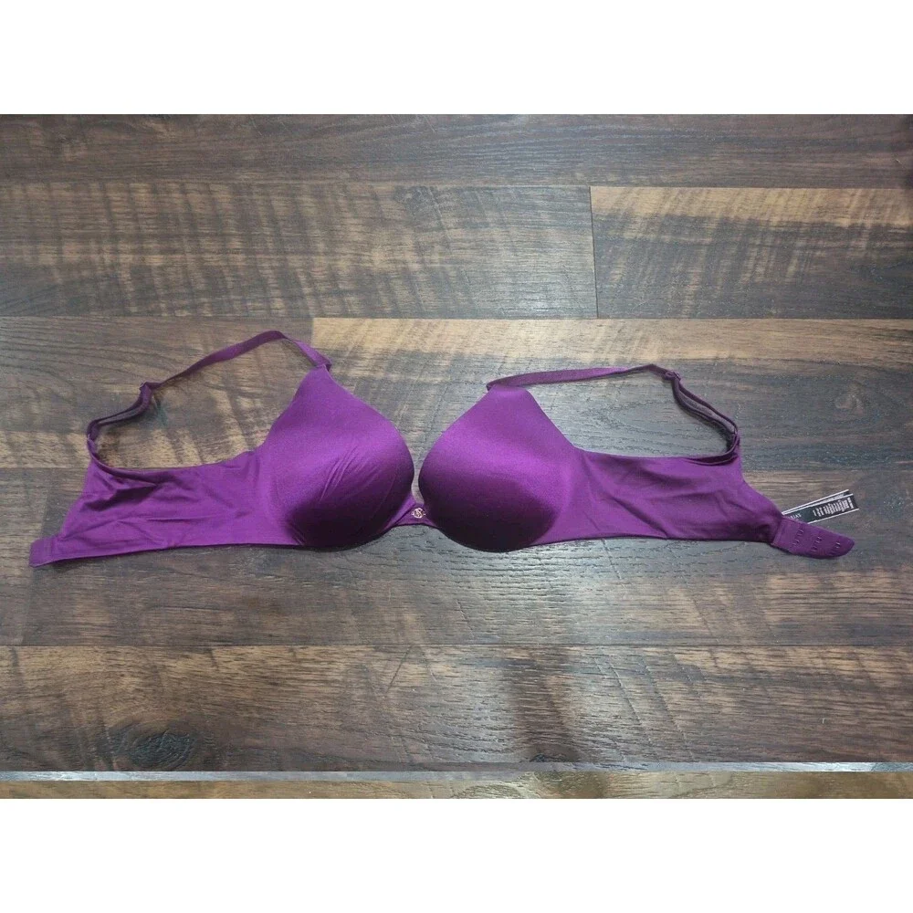 Victorias Secret So Obsessed Pushup Bra Purple So Pretty  34B